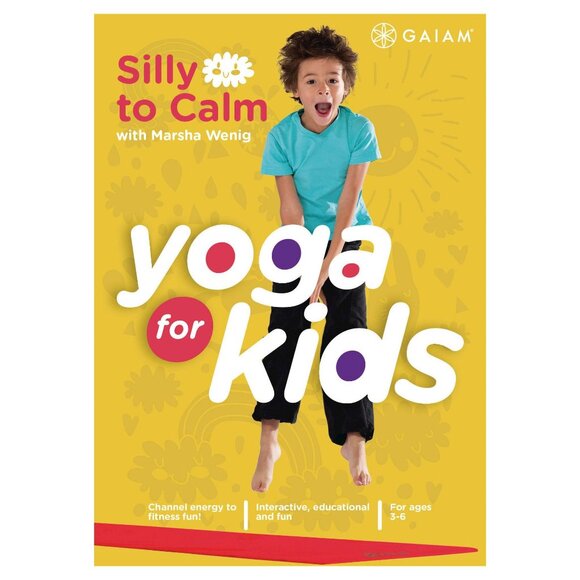 Two NEW Gaiam Kids Yoga DVD Set - Picture 2 of 6